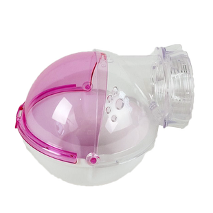 仓鼠外接浴室 仓鼠浴缸 浴盆 浴沙盒圆型浴室小宠用品