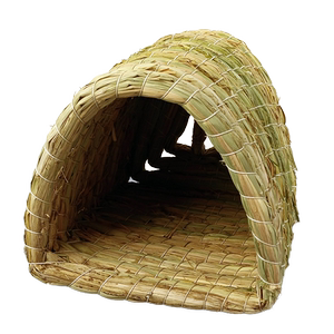 包邮宠物用品城堡草房子松鼠保暖手工草窝豚鼠荷兰猪垂耳兔子窝