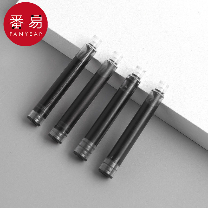 墨囊AA1sq801-墨水可替换笔芯学生用黑色钢笔胆笔囊刚笔液初