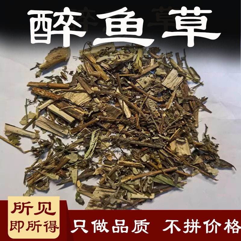 醉鱼草中药材 500克 闭鱼花 鱼尾草中药醉鱼草阳包树雉尾花药杆子