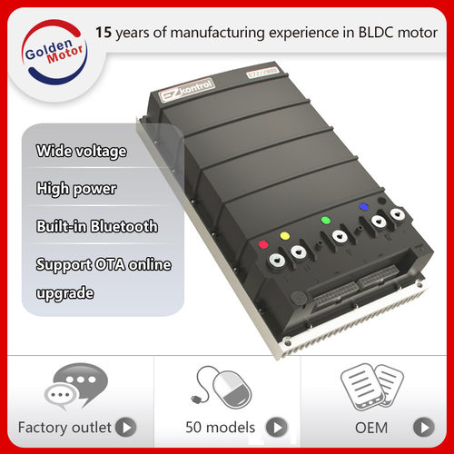 120V 300A-1500A Brushless DC Controller for 3-20KW EV Motors
