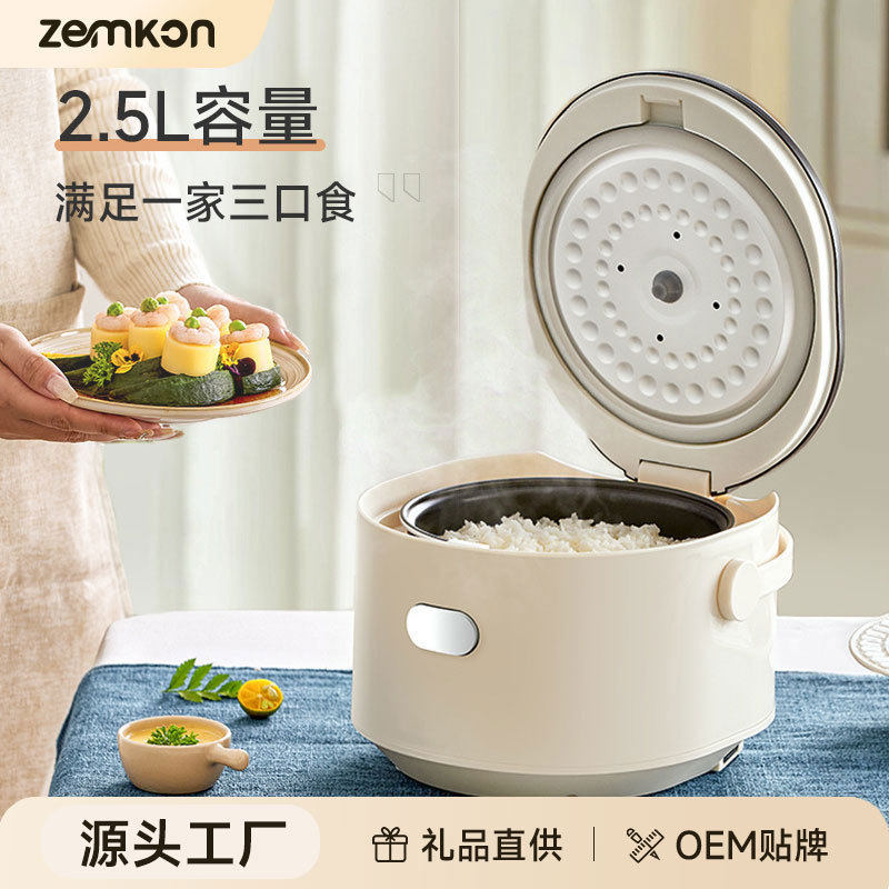 德国Zemkon电饭煲1-2人多功能米汤分离家用智能迷你型3-4人电饭锅