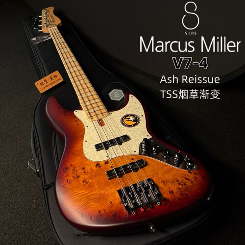 SIRE Marcus Miller V7-4 Ash Reissue渐变色电贝斯4弦5弦Jazz
