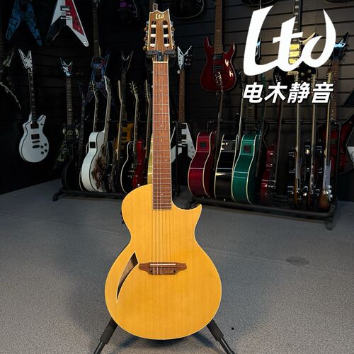 LTD TL-6N尼龙线静音电木古典跨界木吉他