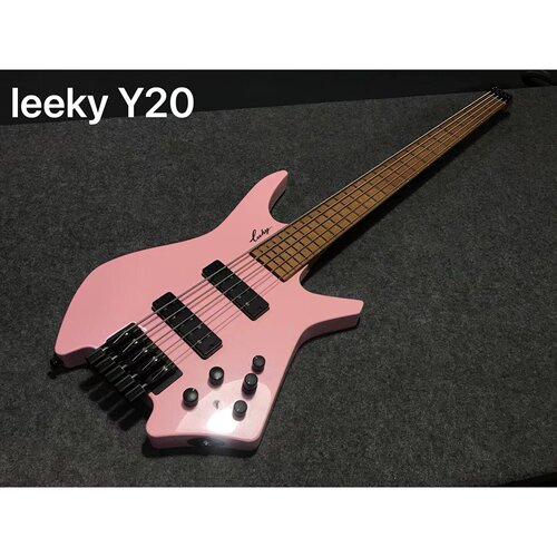 Leeky Y20-5 Bass定制选配无头电贝斯Y20-4四弦五弦多色可选配
