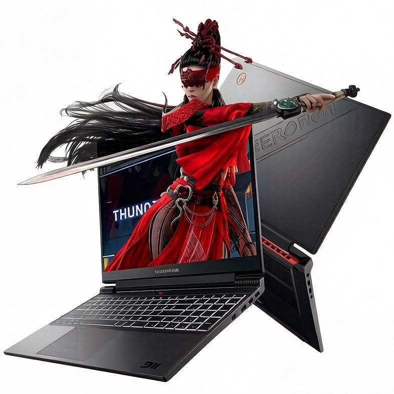 雷神911X猎刃MT吃鸡三角洲学生i7独显RTX4060THUN