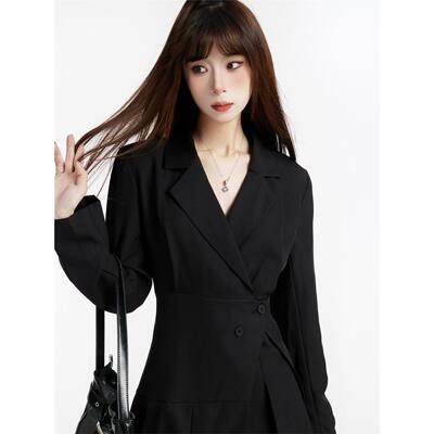 2025春新款设计感黑色西