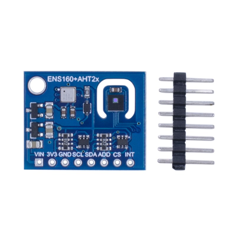 ENS160+AHT21 二氧化碳CO2 eCO2 TVOC 空气质量及温湿度传感器