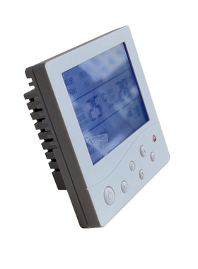 K8001双探头风机盘管温控器 煤改电控制室温和水温空调温度控制器