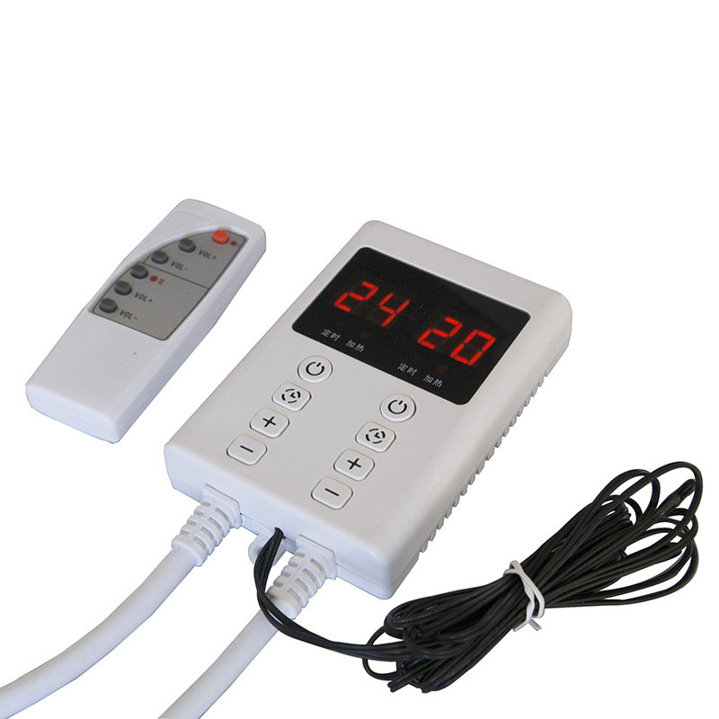 电热板温控器电热膜双路两路控温静音遥控定时电热炕榻榻米