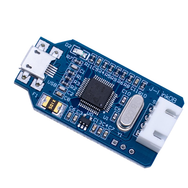 兼容J-Link OB 仿真调试器 SWD编程器 Jlink下载器代替v8蓝