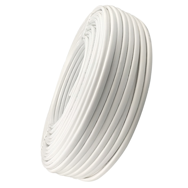 二芯护套线电线国标2.5 4 6平方家用电源K线电缆线平行线软线100