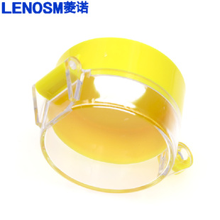 急停按钮盒床包 挂锁蘑菇头防尘圈附件 22mm按钮开关防护盖