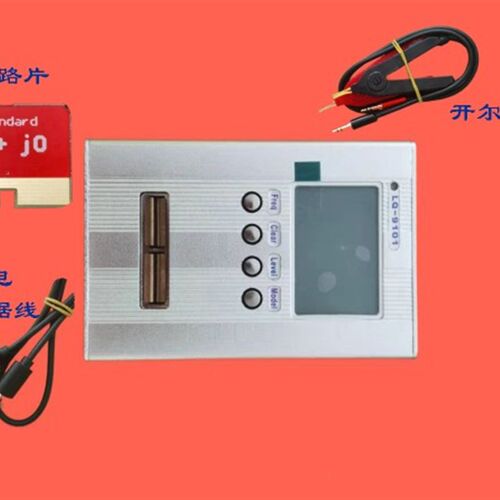 23版小型LQ-9101数字电桥10KHzLCR测试仪并行通道电阻电容电感表