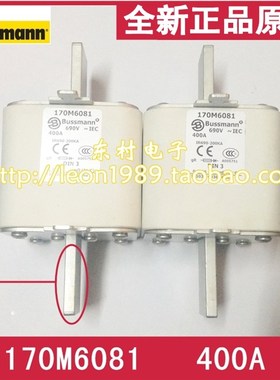 美国Bussmann保险丝 170M6081 6080 6082 6083 6084 400A 690V