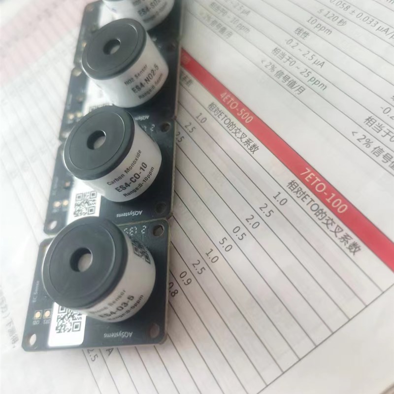 NO2大气环境CO一氧化碳空气质量四气小量程SO2气体传感器O3臭氧检