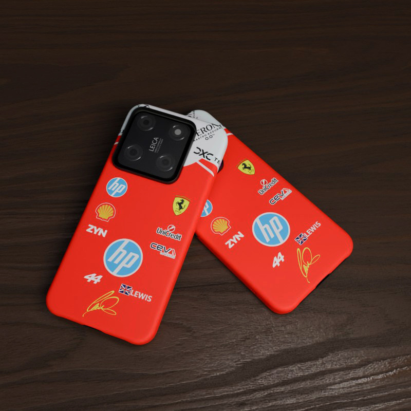 F1铁佛寺汉密尔顿2026赛车车迷法拉利勒克莱尔CL6周边苹果17PROMAX 16 15PRO 14PLUS磁吸磨砂二合一手机壳