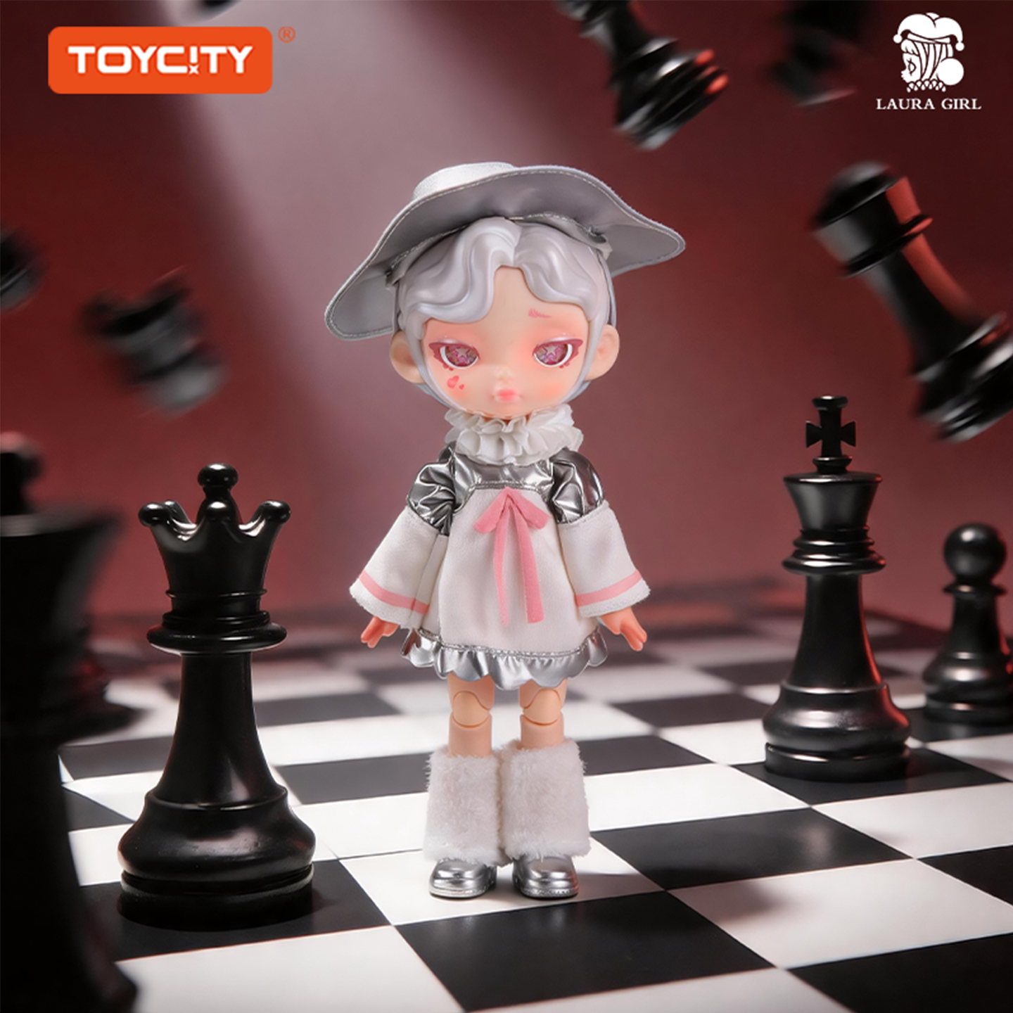TOYCITY劳拉新品娃衣国际象棋可动关节素娃高颜值人偶玩具盲盒图片
