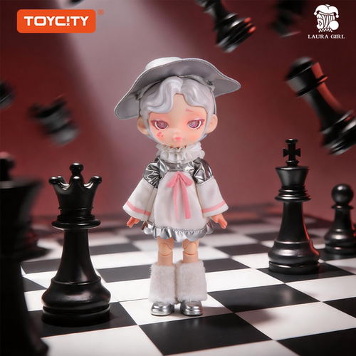 TOYCITY劳拉新品娃衣国际象棋可动关节素娃人偶玩具盲盒女孩礼物
