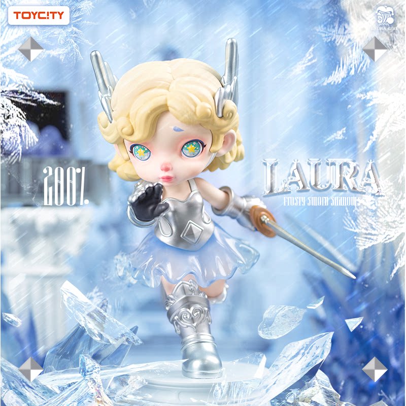 TOYCITY玩具城市LAURA返场150%200%400%限量潮玩大娃手办收藏公仔 - 实物图