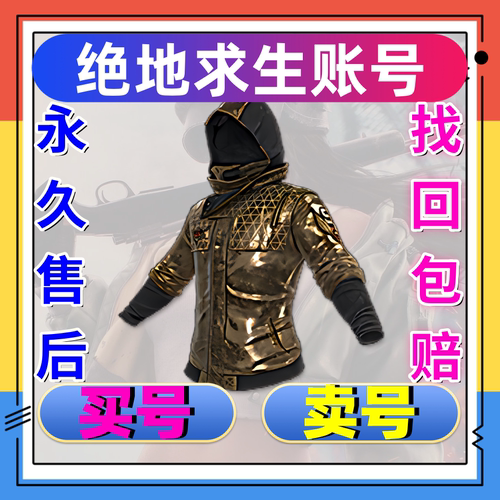 PUBG绝地求生成品号500级吃鸡号