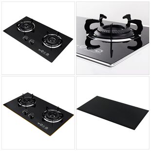 仿真煤气灶道具摆件假炉灶燃气灶模型样板房间展厅厨房灶台装 饰品