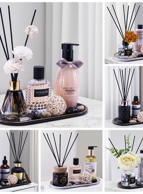 样板间装饰品摆件卫浴店面软装