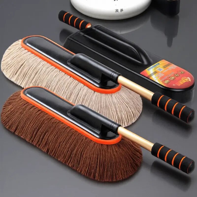 汽车除尘掸子专用擦车神器洗车工具用品车扫灰尘刷蜡拖车刷子车用