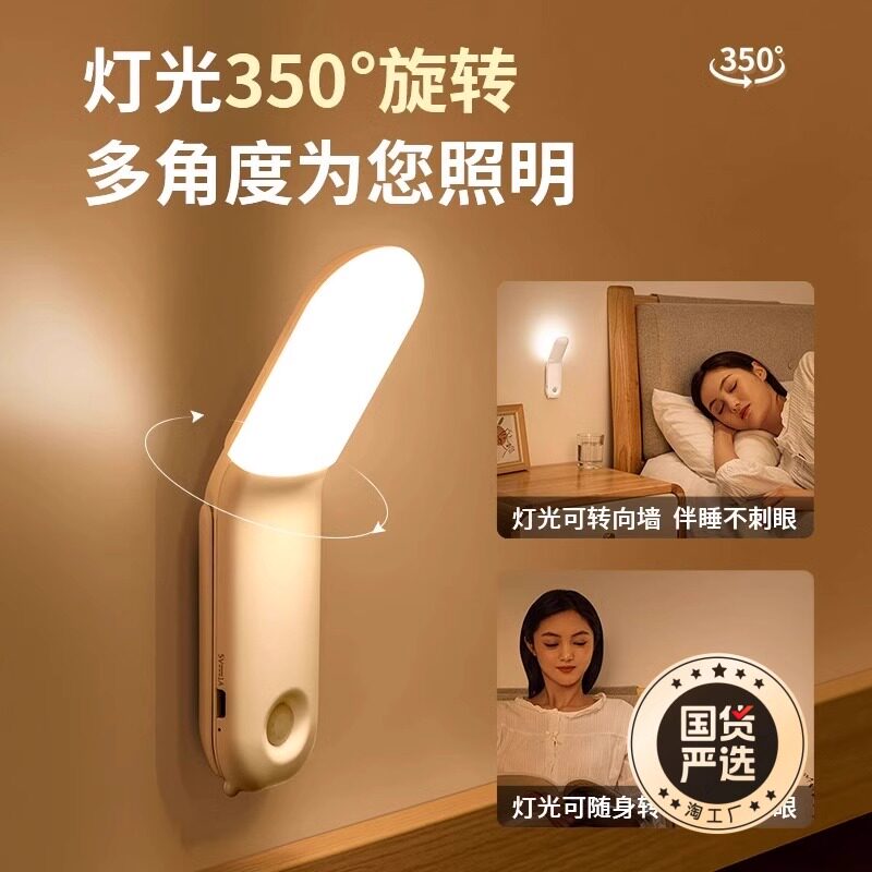 LED小夜灯卧室床头睡眠宿
