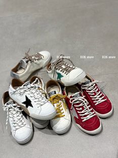 EOS星星小脏鞋女2026春季新款韩版休闲板鞋女复古做旧平底德训鞋