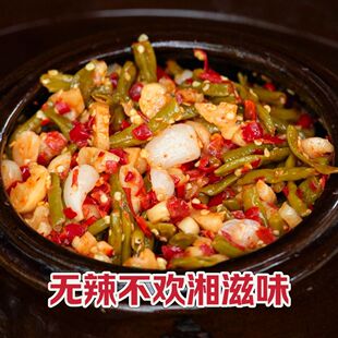 湖南特产剁椒坛三脆邵阳饭菜酸辣香辣腌制藠头罐装开盖即食下饭
