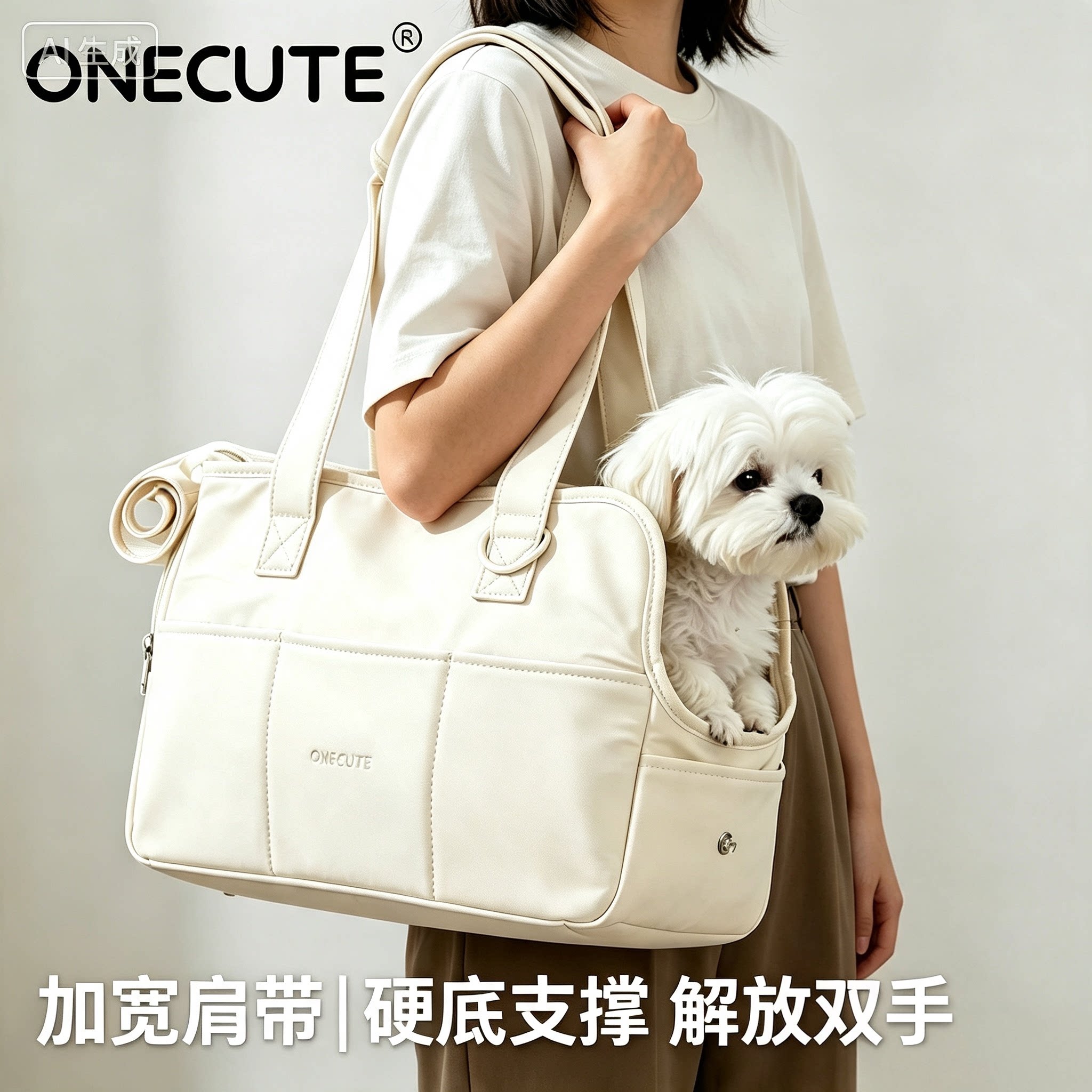 小型犬泰迪比熊透气外出狗背包