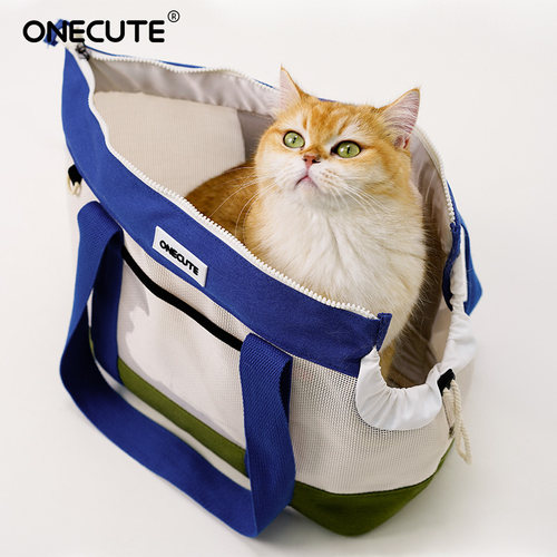 ONECUTE夏季透气猫包出行便携包