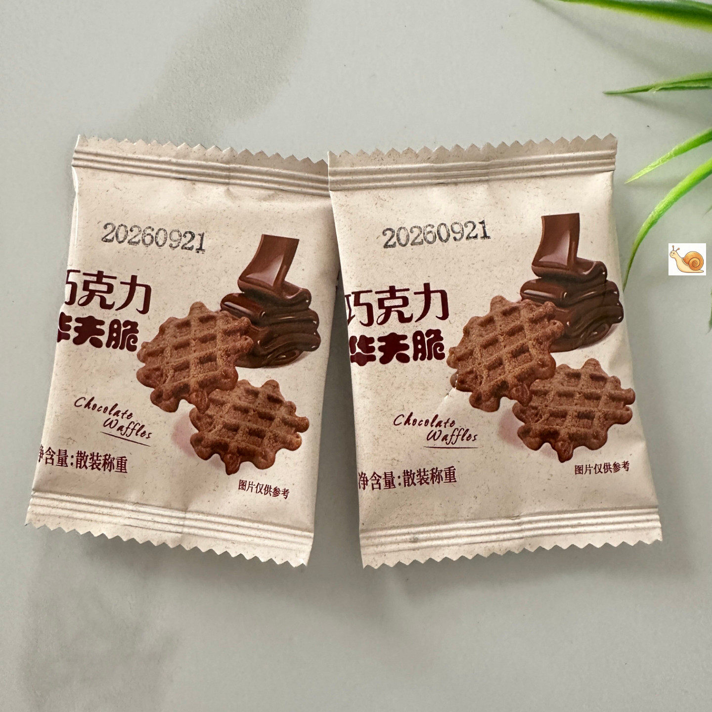 巧克力薄脆芝士华夫脆可可饼干