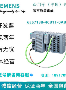 6ES7138-4CB11-0AB0电源模块 PM-E 用于 ET 200S， 24-48V DC，