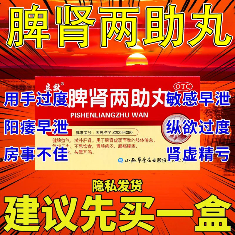 朗致脾肾两助丸正品北京同仁堂仲景振东制药浓缩丸脾肾双补丸xj
