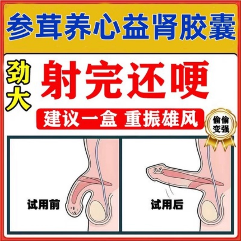 参茸养心益肾胶囊正品吉林国药准字茸参益肾胶囊补肾壮阳早泄用XJ