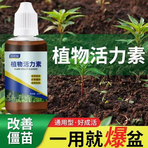 贝可施植物生长活力素养花用的浓缩通用型营养液花卉多肉园