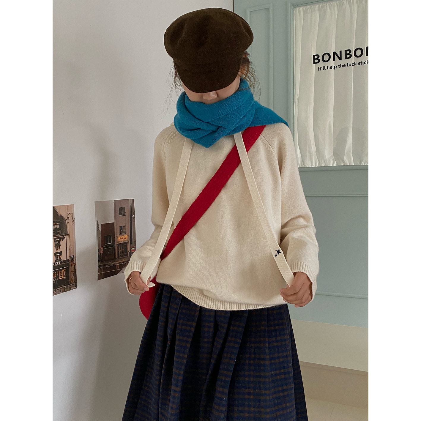 韩版秋季休闲甜美漂亮宽抽绳连帽针织衫百搭宽松显瘦套头衫ZEZ,女装/女士精品,毛针织衫,淘宝优惠券,粉丝福利购,淘宝优惠卷