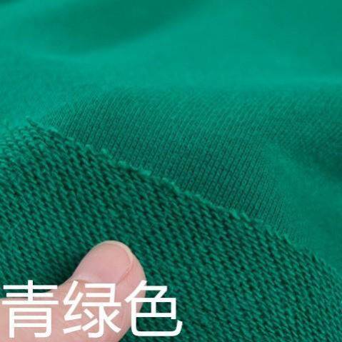 卫衣布料 拉绒加厚保暖加绒大毛圈秋冬针织全棉运动服装 纯棉面料