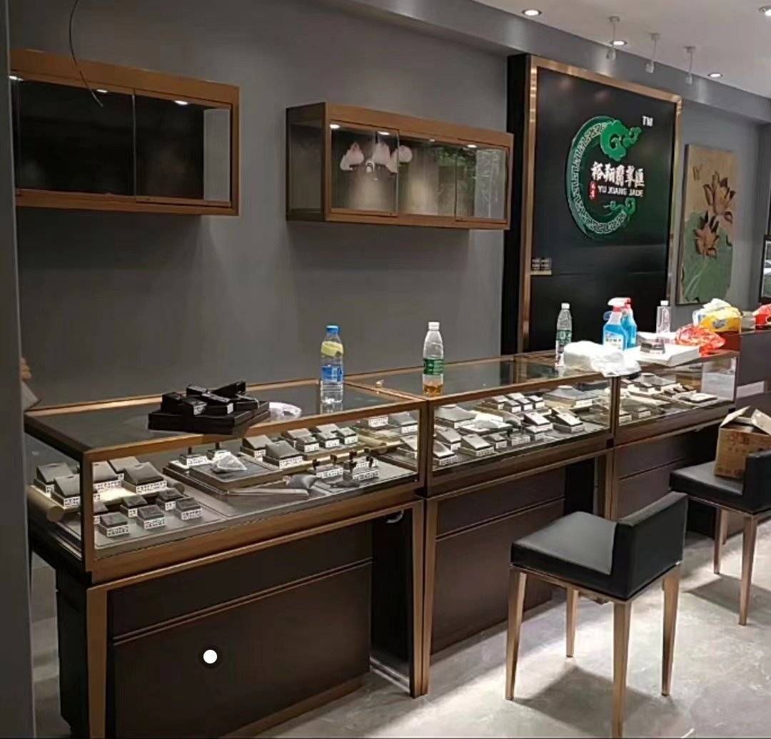 多功能不锈钢珠宝展示柜黄金首饰手表古玩玉器钻石陈列柜高档定制