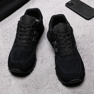 新百伦官方正品574黑武士四季男轻便缓震运动鞋n字女鞋跑步鞋男