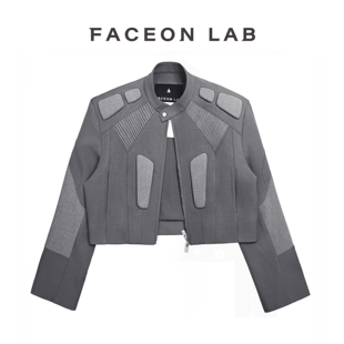 FACEONLAB原创阿基拉使徒机车夹克设计师明星同款 汪苏泷同款