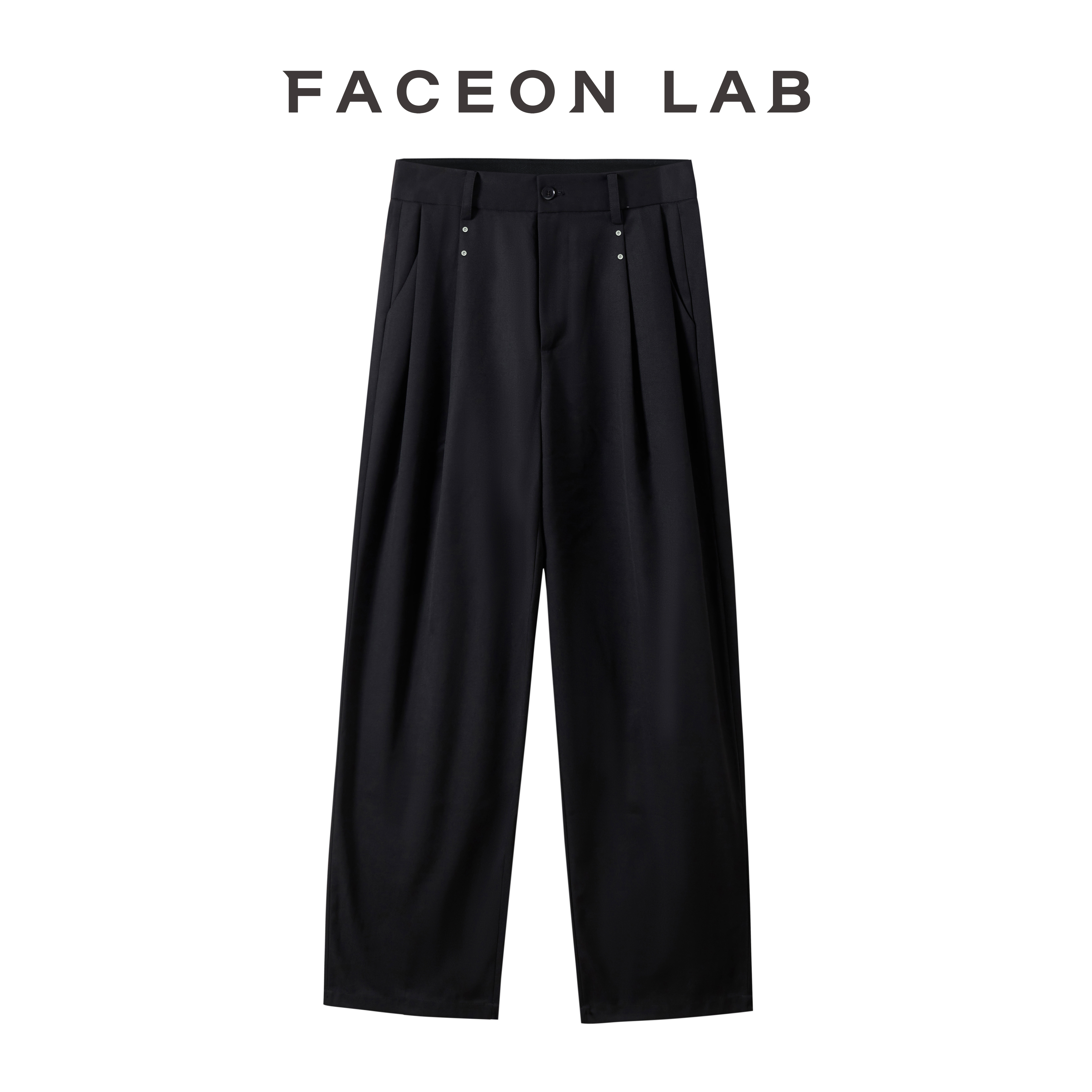 FACEONLAB百搭经典西裤四季长裤