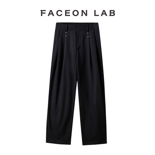 FACEONLAB百搭经典西裤四季长裤