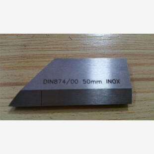 新款刀口尺不锈钢德标DIN874/00级INOX50 75 100 125 150 200包邮