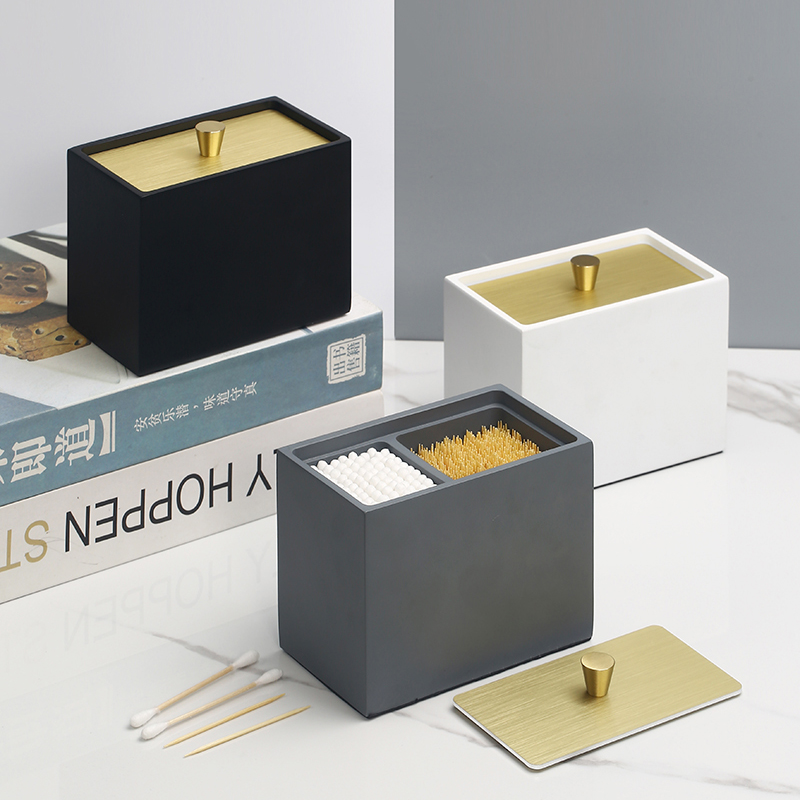 家用棉签盒牙签盒高档个性创意