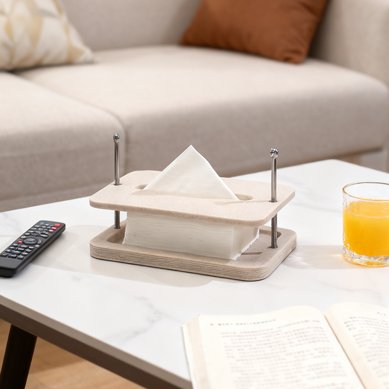 高级感桌面悬浮式纸巾盒