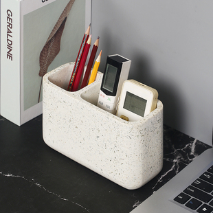 笔筒桌面收纳盒办公桌收纳简约现代创意化妆刷收纳学生宿舍收纳筒