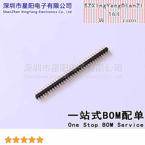 X1311WV-32J-C18D27 1.27mm 1x32P直插 方针 排数 单排 总PIN位数